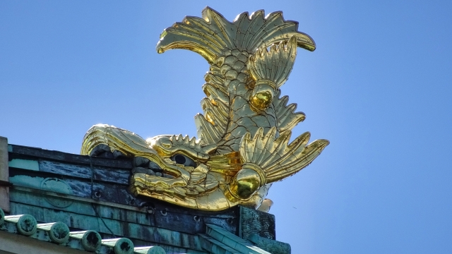 名古屋城金のしゃちほこ
